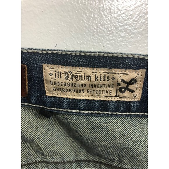 LRG Lifted Research Mens Washed Indigo Blue Jeans 40 x 33 - Picture 9 of 9